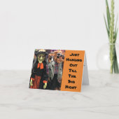 ***HALLOWEEN ADVIES VOOR U*** KAART (Voorkant)