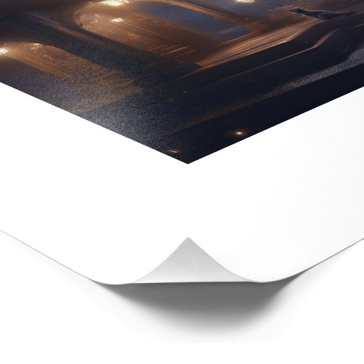 Halloween-afbeelding Foto Afdruk (Hoek)