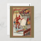  Halloween afbeelding grappig Briefkaart (Voorkant / Achterkant)