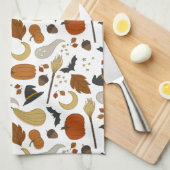 halloween afbeelding van keukenhanddoek (Quarter Fold)