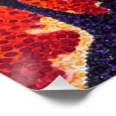 Halloween-afdrukken in haunted House Perfect Poster (Hoek)