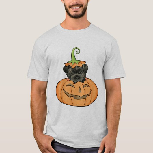 Halloween Affenpinscher T-shirt (Voorkant)