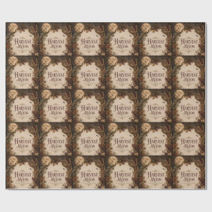 Halloween After Dark, Kaarslicht Feest Cadeaupapier
