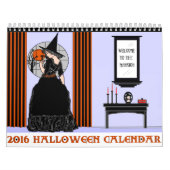 Halloween-agenda 2016 kalender (Hoes)