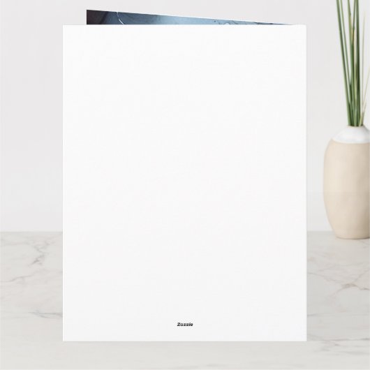 Halloween Airedale met pompoenen eng Kaart (Achterkant)