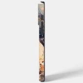 Halloween Akita met pompoenen eng Case-Mate iPhone Case (Achterkant / Links)