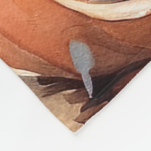 Halloween Akita met pompoenen eng Fleece Deken (Hoek)