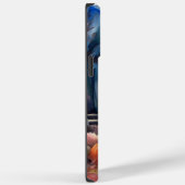 Halloween Alaskan Malamute met pompoenen Case-Mate iPhone Case (Achterkant / Rechts)