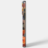 Halloween Alaskan Malamute Met Pompoenen Eng Case-Mate iPhone Case (Achterkant / Links)