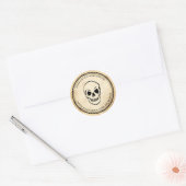 Halloween alchemie gif schedel label (Envelop)