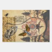 Halloween Alchemy Moth Animal Skull Tissue Inpakpapier Vel (Voorkant)