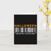 Halloween Algemeen Kostuum Grappig  Kaart (Gele Bloem)