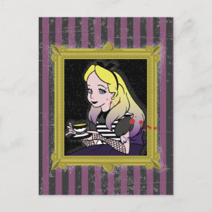 Halloween Alice in het wonderland teatime briefkaa Briefkaart