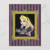 Halloween Alice in het wonderland teatime briefkaa Briefkaart (Voorkant)