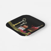 Halloween Alice in het wonderland thee tijd bord (Gebogen)