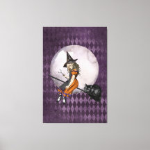 Halloween Alice in Wonderland Cheshire Cat Moon