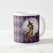 Halloween Alice in Wonderland Cheshire Cat Moon
