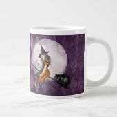 Halloween Alice in Wonderland Cheshire Cat Moon Grote Koffiekop (Rechts)
