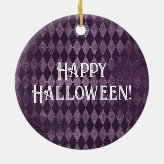 Halloween Alice in Wonderland Cheshire Cat Moon Keramisch Ornament (Achterkant)