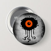 Halloween Alien Cyclops Button (Voorkant /achterkant)