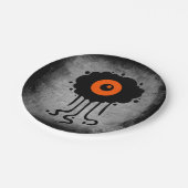 Halloween Alien Cyclops Papieren Bordje (Gekanteld)