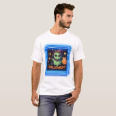 Halloween Alien T-shirt (Voorkant volledig)