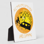 Halloween All the Cool Witches Are Camping Fotoplaat (Zijkant)