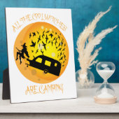 Halloween All the Cool Witches Are Camping Fotoplaat (Zijkant)