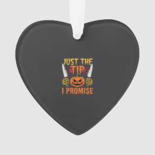 Halloween Alleen De Tip Pompoen Mes Grafisch Ornament