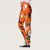 Halloween Alles Cute Leggings Witch Ghost Bat (Links)