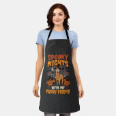 Halloween Alpaca Nacht Schort (Gedragen)