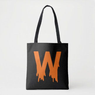 Halloween Alphabet W Buchstaben Halloween Team Tote Bag
