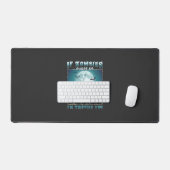 Halloween Als Zombies Ons Achterna Zitten_1 Bureaumat (Keyboard & Muis)