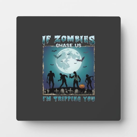 Halloween Als Zombies Ons Achterna Zitten_1 Fotoplaat (Voorkant)