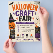 Halloween Ambachtelijke Kermis Flyer (Hand)