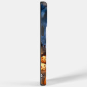 Halloween American English Foxhound Met Pompoenen Case-Mate iPhone Case (Achterkant / Rechts)