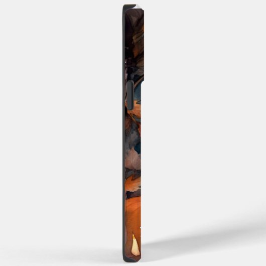 Halloween American Eskimo met pompoenen eng Case-Mate iPhone Case (Achterkant / Rechts)