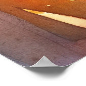 Halloween American Eskimo met pompoenen eng Poster (Hoek)