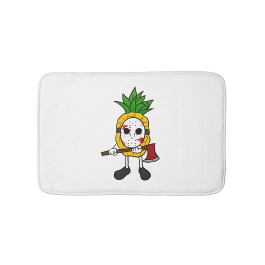 Halloween Ananas Badmat (Voorkant)
