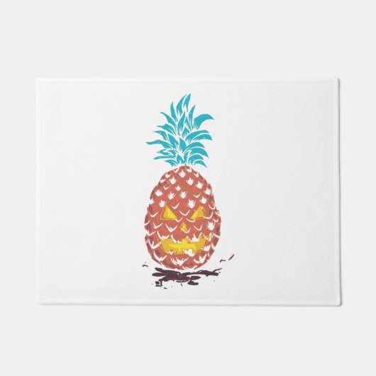 Halloween Ananas Deurmat (Voorkant)