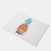 Halloween Ananas Deurmat (Schuin)