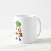 Halloween Ananas Koffiemok (Voorkant rechts)