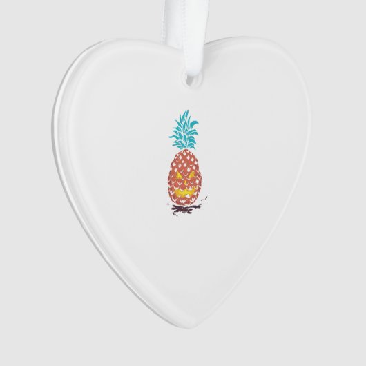 Halloween Ananas Ornament (voorkant)