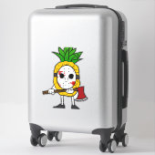 Halloween Ananas Sticker (Koffer)