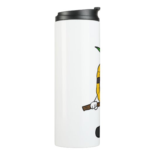 Halloween Ananas Thermosbeker (Gedraaid links)