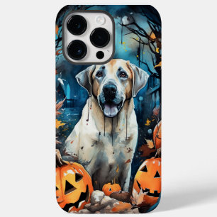 Halloween Anatolische Herdershond Met Pompoenen Gr Case-Mate iPhone 14 Pro Max Hoesje