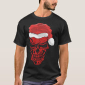 Halloween and Christmas Skull Graphic Tees Hallowe (Voorkant)