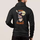 halloween animals hoodie (Achterkant)