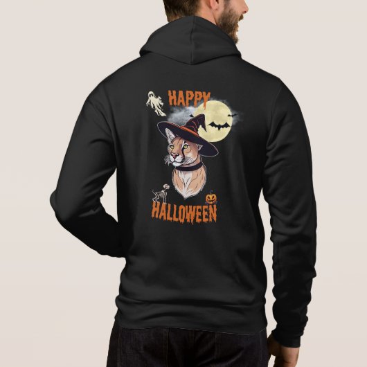 halloween animals hoodie (Achterkant)