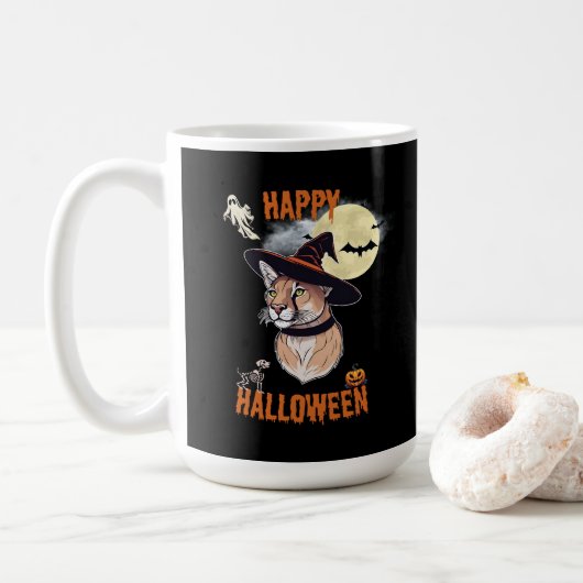 halloween animals koffiemok (Met donut)